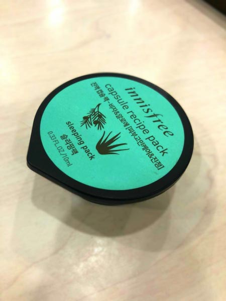 Innisfree Capsule Recipe Pack- Bija And Aloe : REVIEW