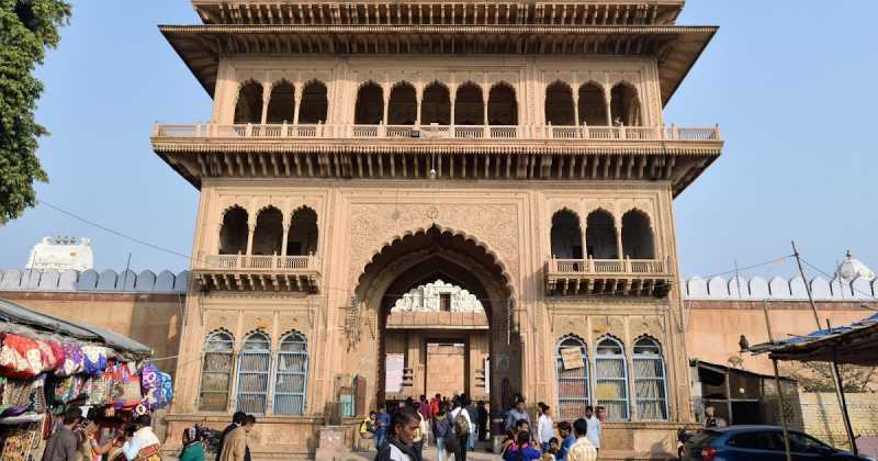 Inside Rangji Temple, Vrindavan