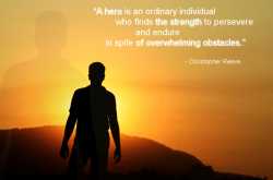 Inspirational Quotes of The Month By Christopher Reeve