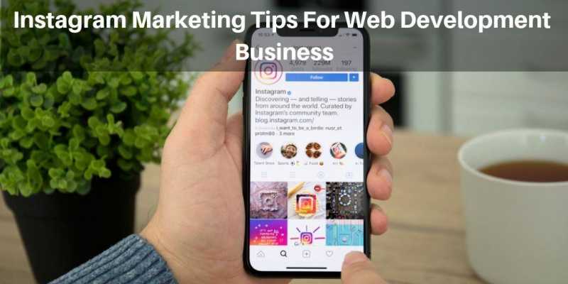 Instagram Marketing Tips For Web Development Business