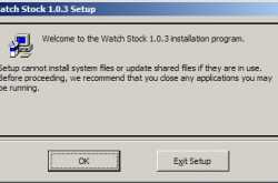 Installing Watch Stock 1.0.3