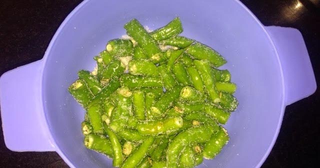 Instant Green Chilli Pickle