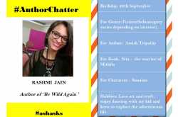 Interview with Rashmi Jain, Author of ‘Be Wild Again’ #ashasks