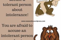 Intolerance