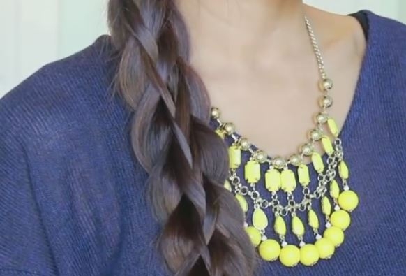Intricate Pull Through Braid Hairstyle Tutorial Step By Step