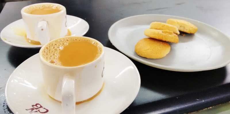 Irani Chai And Osmania Biscuit