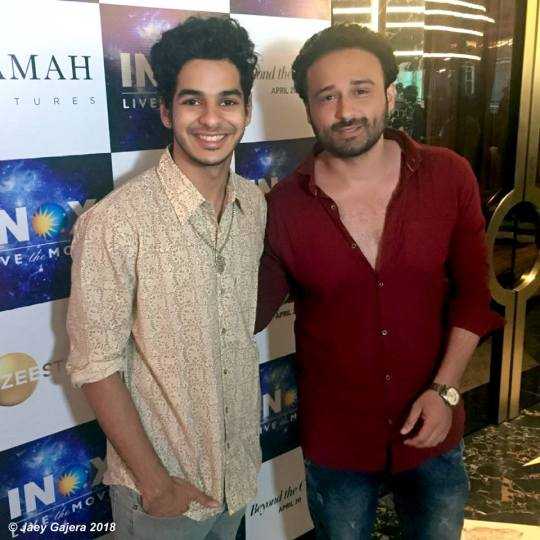 Ishaan Khatter , Malavika Mohanan And Jaey Gajera