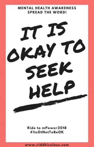 It Is Not Okay To Not Seek Help: Mental Health Awareness Is Important - Riddhiculous