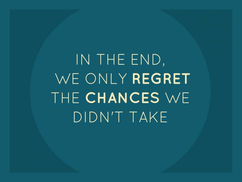 It Is Worth Taking A Chance