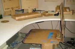 Its Financial Crisis And This is Our New Office