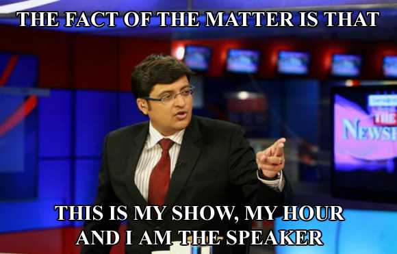 Its About Arnab Goswami
