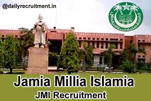 Jamia Millia Islamia Recruitment 2019, Apply For 485+ JMI Teaching & Non-Teaching Vacancies @ Jmi.ac.in