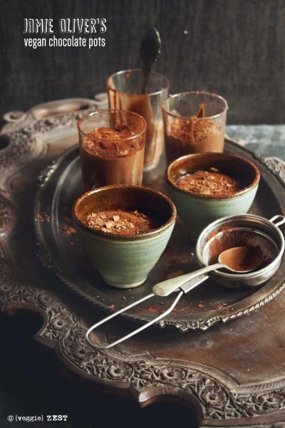 Jamie Oliver’s Vegan Chocolate Pots