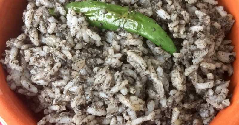 Janeiiong | Black Sesame Pulao From Meghalaya