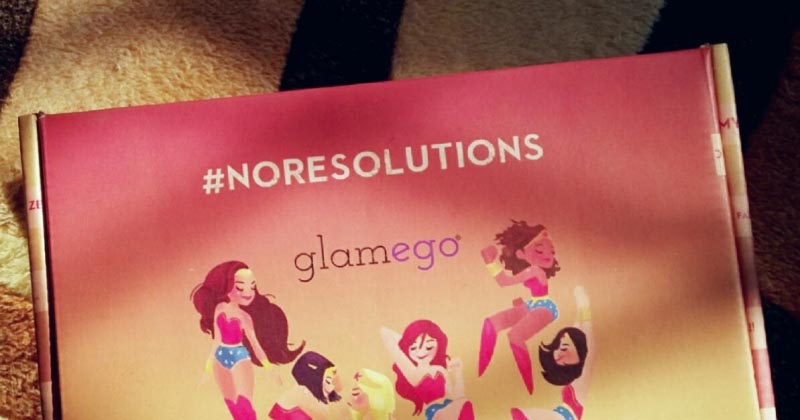 January Glamego Box NO RESOLUTIONS | Get Products Worth 2500/- For 299/- Only . 
