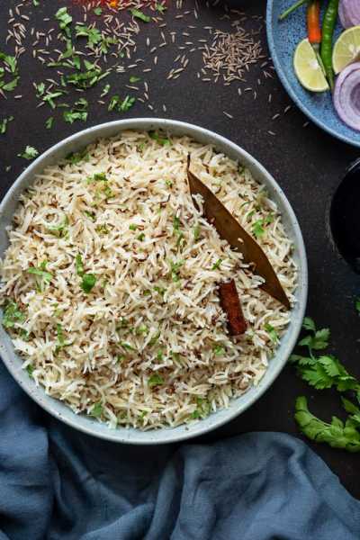 Jeera Rice - Indian Cumin Rice (Stovetop And Instant Pot Recipe)