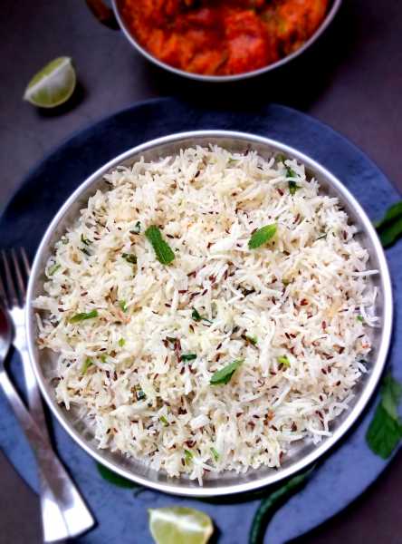 Jeera Rice | Restaurant Style Recipe - Palate