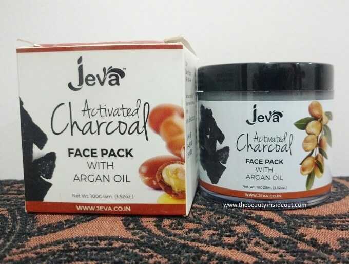 Jeva Activated Charcoal Face Pack With Argan Oil - Is It Worth The Rave?