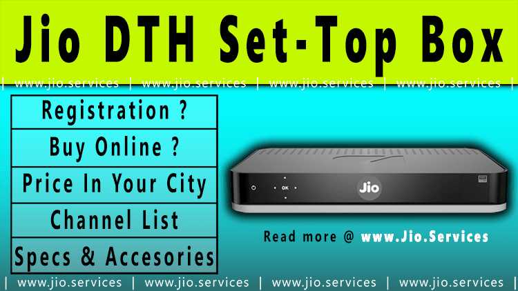 Jio DTH Booking: Online Registration [Oct 2018] Buy Jio SET TOP Box Plans & Offers