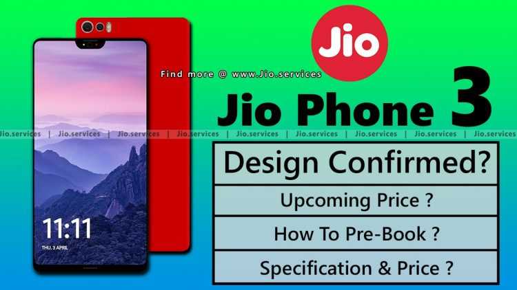 Jio Phone 3 Booking Online [Dec 2018] Launch Price, Specification, Reliance JioPhone 3 5G Phone Features