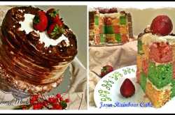 Joan Rainbow Cake