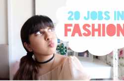 Jobs in Fashion