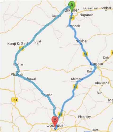 Jodhpur Bikaner Bike Trip