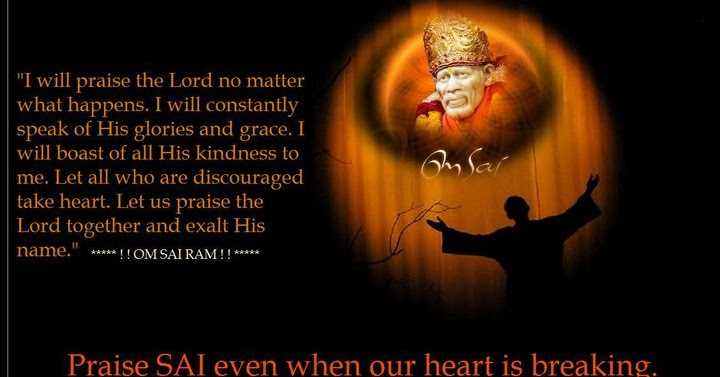 Journey Of Life With Sai: A Summit Stop At Parenthood-Experience Of A Sai Devotee.