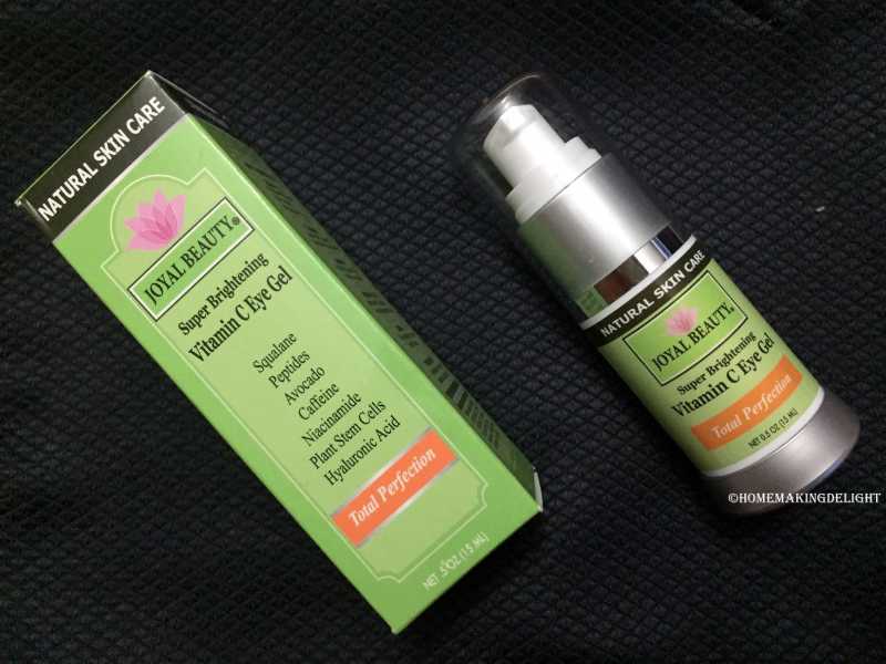 Joyal Beauty - Brightening Vitamin C Eye Gel Product Review