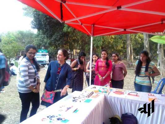 Judge At ICAT Design And Media College - Art By Aarohi