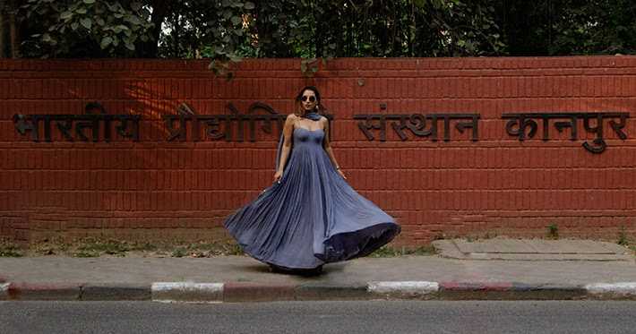 Judge For Fashion Show At IIT Kanpur