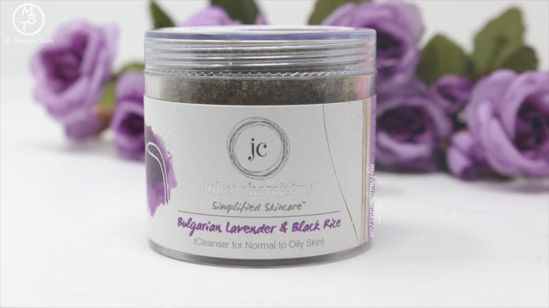 Juicy Chemistry Bulgarian Lavender & Black Rice Face Cleanser Review
