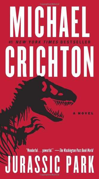 Jurassic Park Series #1 - The Book By Michael Crichton