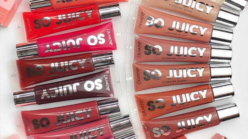 Just Launched | ColourPop So Juicy Plumping Lip Gloss - Swatches & Preview
