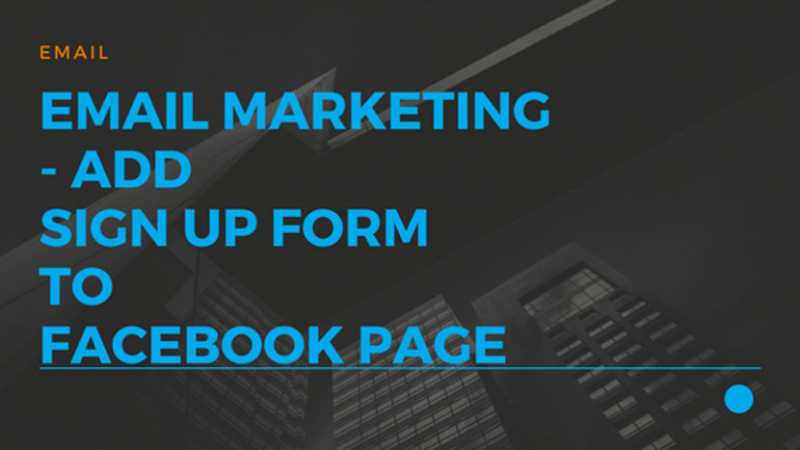 JustITHosting -Add Newsletter Signup Form To Facebook Page