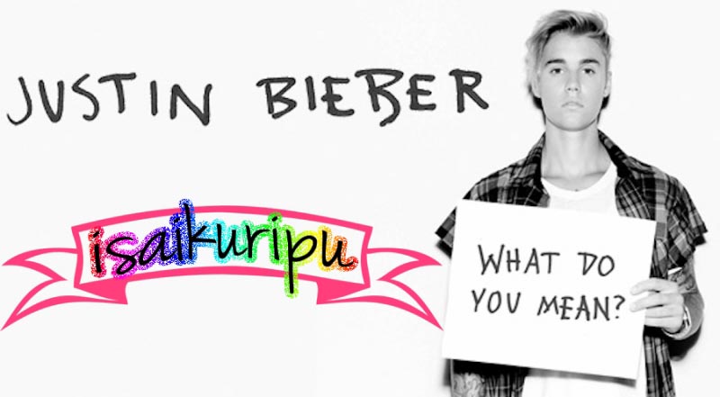 Justin Bieber - What Do You Mean Keyboard Notes - Isai Kuripu