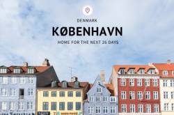 københavn, home for the next 26 days