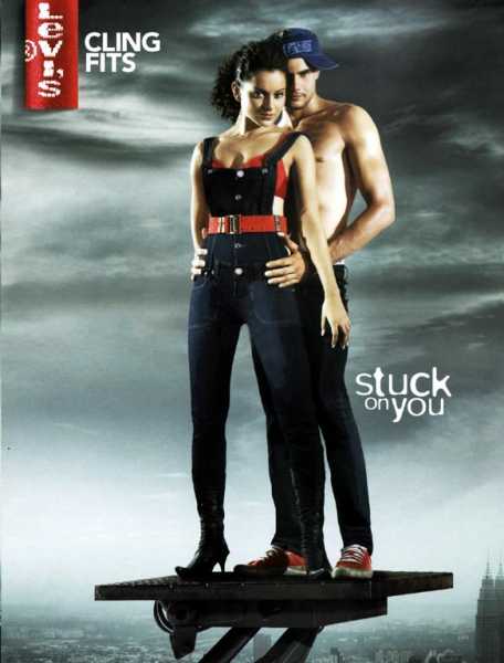 KANGANA RANAUT IN LEVIS PROMO "STUCK ON YOU