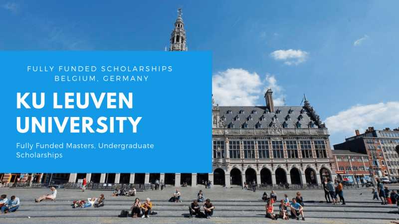 KU Leuven University Fully Funded Scholarships 2019 | Belgium