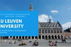 ku leuven university fully funded scholarships 2019 | belgium
