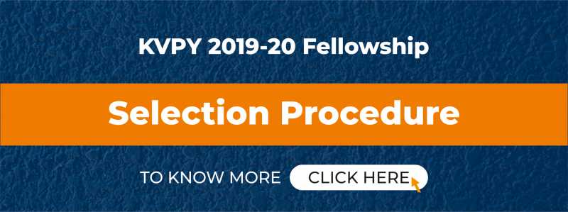 KVPY 2019-20 SELECTION PROCEDURE