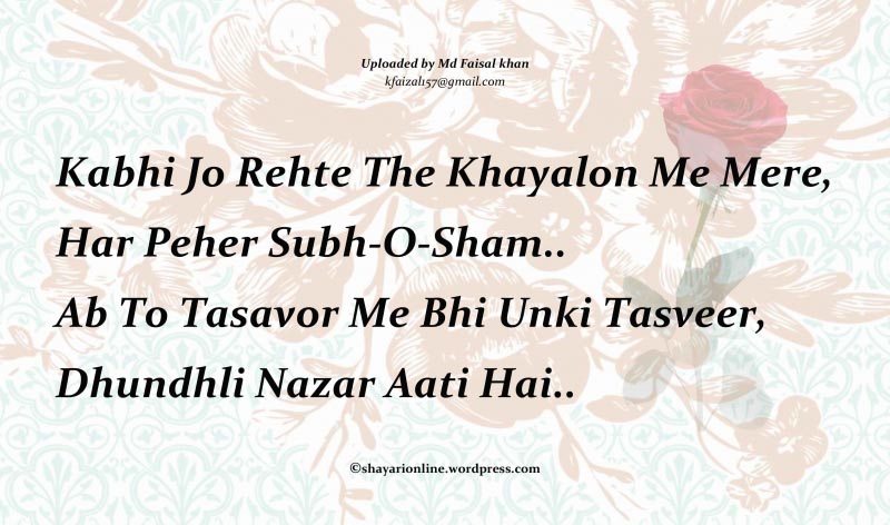 Kabhi Jo Rehte The Khayalon Me Mere