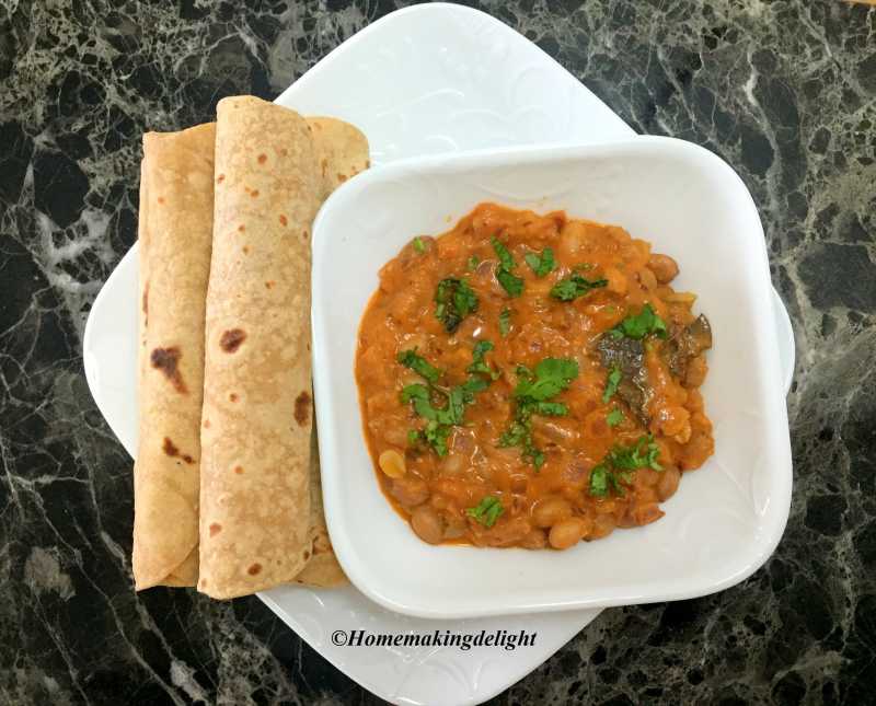 Kadala Curry - Peanut Gravy - Groundnut Curry Indian Recipe