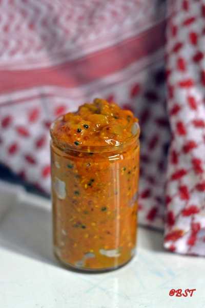 Kadumaanga | Malabar Raw Mango Pickle - The Big Sweet Tooth