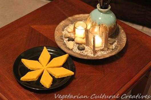 Kaju Badam Katli (Cashew Almond Thins)