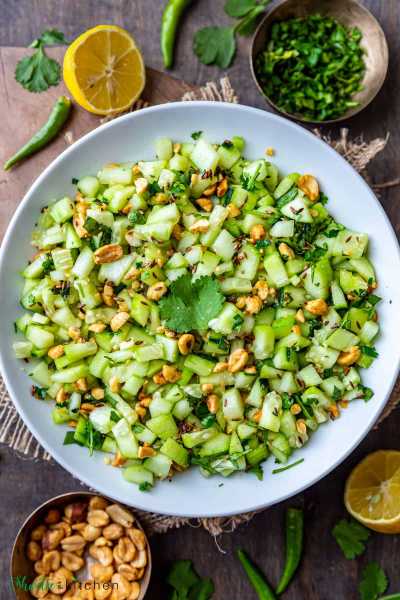 Kakdi Koshimbir | Khamang Kakdi - Shweta In The Kitchen