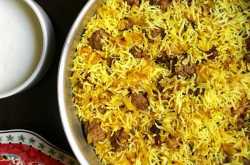 Kalam Polow Ba Zafaran and Kofte | Cabbage Rice With Saffron and Meatballs