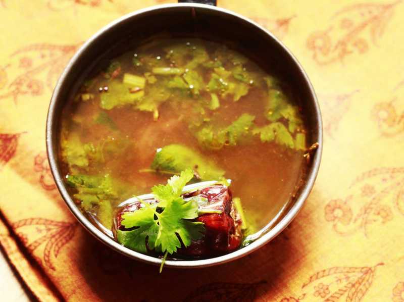 Kalchina Tomato Chaaru |Chargrilled Tomato Rasam