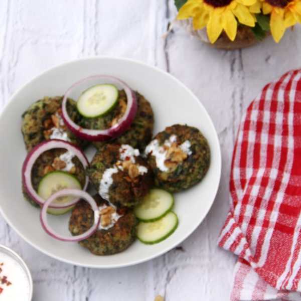 Kale, Walnut, And Quinoa Patties - Spice Chronicles