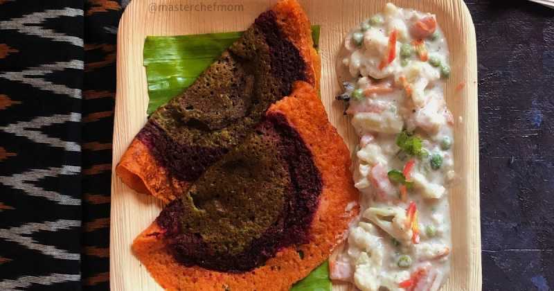 Kanakambaram Dosai | Vegetable Dosai Recipe | Tiffin Box Recipe | Gluten Free And Vegan Recipe  